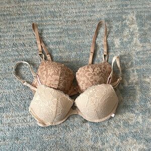 Bundle of 2 (New) Victoria’s Secret Push Up Bras